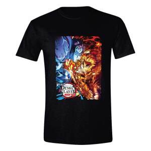 Demon Slayer Camiseta Water and Flame talla XL - Collector4U