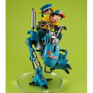 Dragonball Z Desktop Real McCoy EX Diorama PVC Son Goku & Son Gohan & Robot with two legs 20 cm - Collector4U