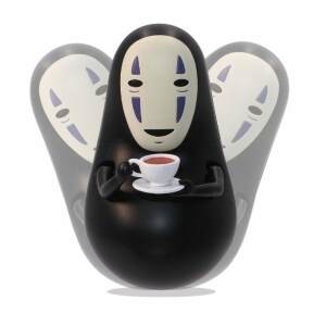 El viaje de Chihiro Figura de fondo redondo No Face's coffe time 6 cm - Collector4U