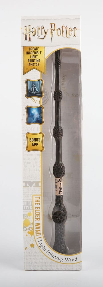 Harry Potter pintor de luces varita mágica Dueños de las Reliquias de la Muerte 35 cm