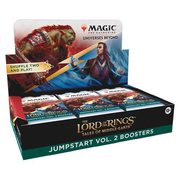 Magic the Gathering The Lord of the Rings: Tales of Middle-earth Caja de sobres de Jumpstart Vol. 2 (18) inglés - Collector4U