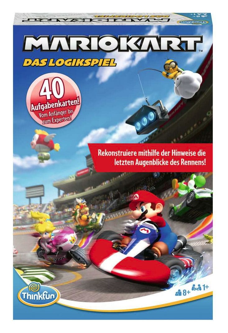 Mario Kart Juego de Mesa Das Logikspiel *Edición Alemán*