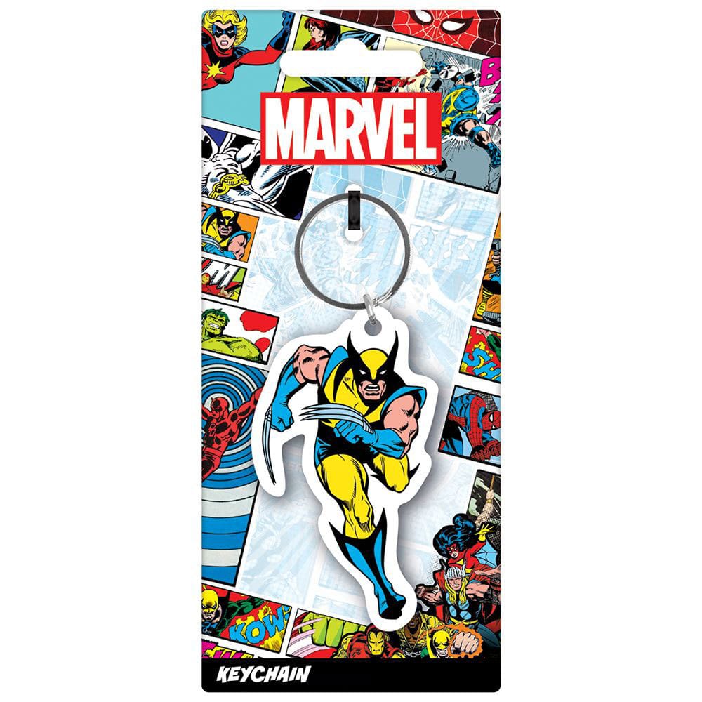 Marvel Comics Llavero caucho Wolverine - Collector4U