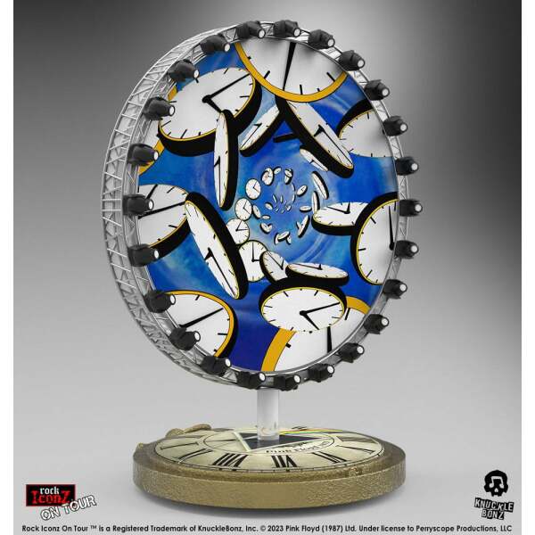 Pink Floyd Estatua Rock Iconz On Tour Time Projection Screen (Dark Side of the Moon Tour) 25 cm