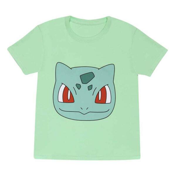 Pokemon Camiseta Bulbasaur Face talla XL - Collector4U