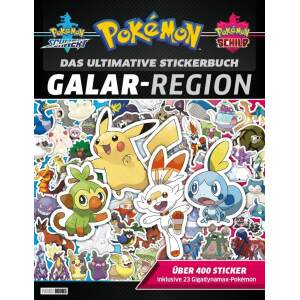 Pokémon Libro Das ultimative Stickerbuch - Galar Region *Edición Alemán* - Collector4U