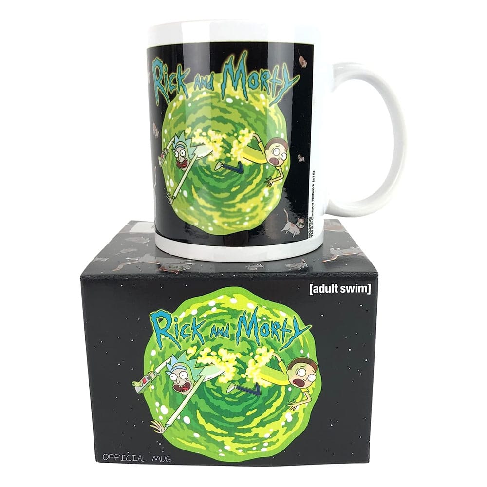 Rick and Morty Taza Floating Cat Dimension