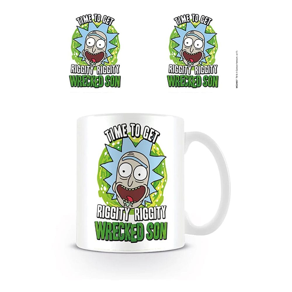 Rick and Morty Taza Wrecked Son