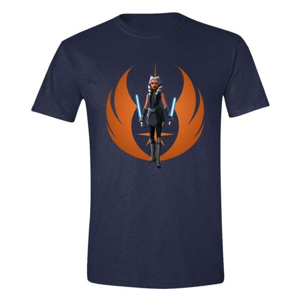 Star Wars Ahsoka Camiseta Rebel Pose talla XL - Collector4U