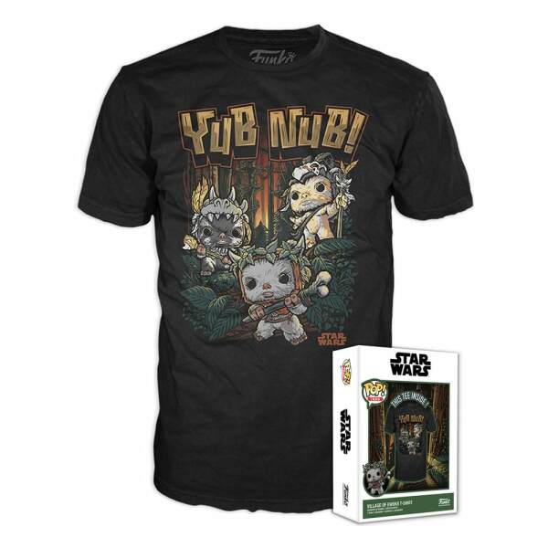 Star Wars: Return of the Jedi Boxed Tee Camiseta Ewok talla XL - Collector4U