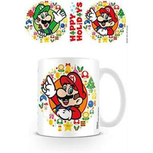 Super Mario Taza Happy Holidays - Collector4U