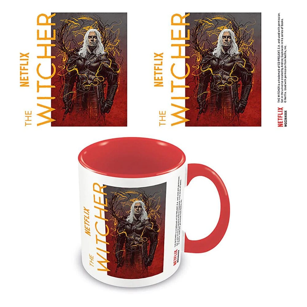 The Witcher Taza Geralt The Wolf