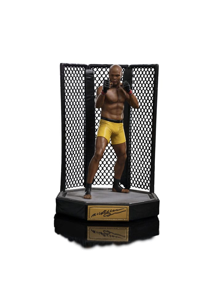 UFC Estatua 1/10 Deluxe Art Scale Anderson "Spider" Silva - Signed Version 22 cm