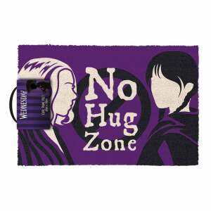 Wednesday Felpudo No Hug Zone 40 x 60 cm - Collector4U