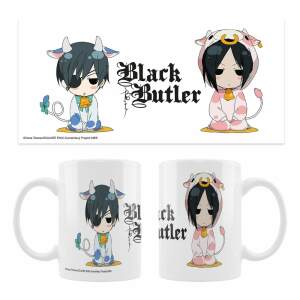 Black Butler Taza Cerámica Cow Costumes - Collector4U