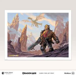 Dragon Age Litografia Varric 45 x 60 cm - Collector4U
