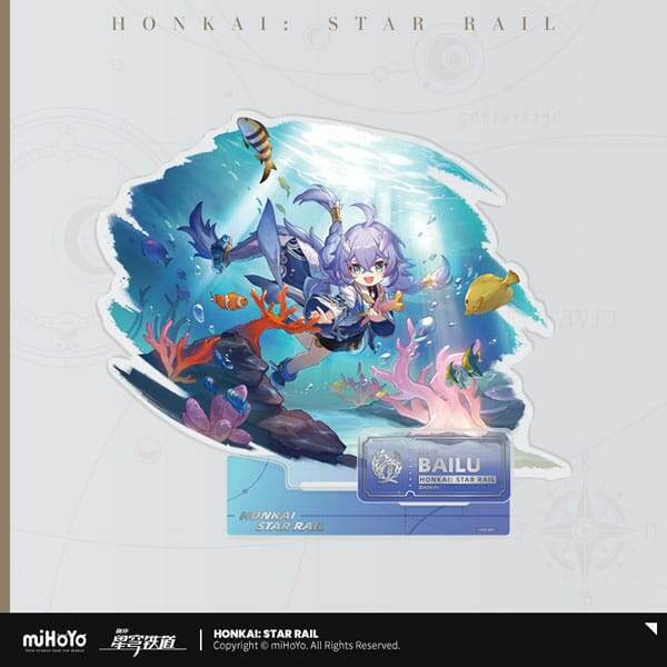 Honkai: Star Rail Figura acrilico Bailu 20 cm - Collector4U