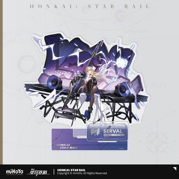 Honkai: Star Rail Figura acrilico Serval 20 cm - Collector4U