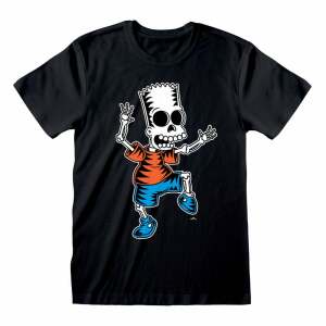 Los Simpson Camiseta Skeleton Bart Talla L