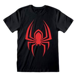 Marvel Camiseta Miles Morales Hanging Spider talla L - Collector4U