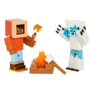 Minecraft Creator Series Figuras Pack de Expansión Susto del Yeti en Mount Enderwood 8 cm - Collector4U