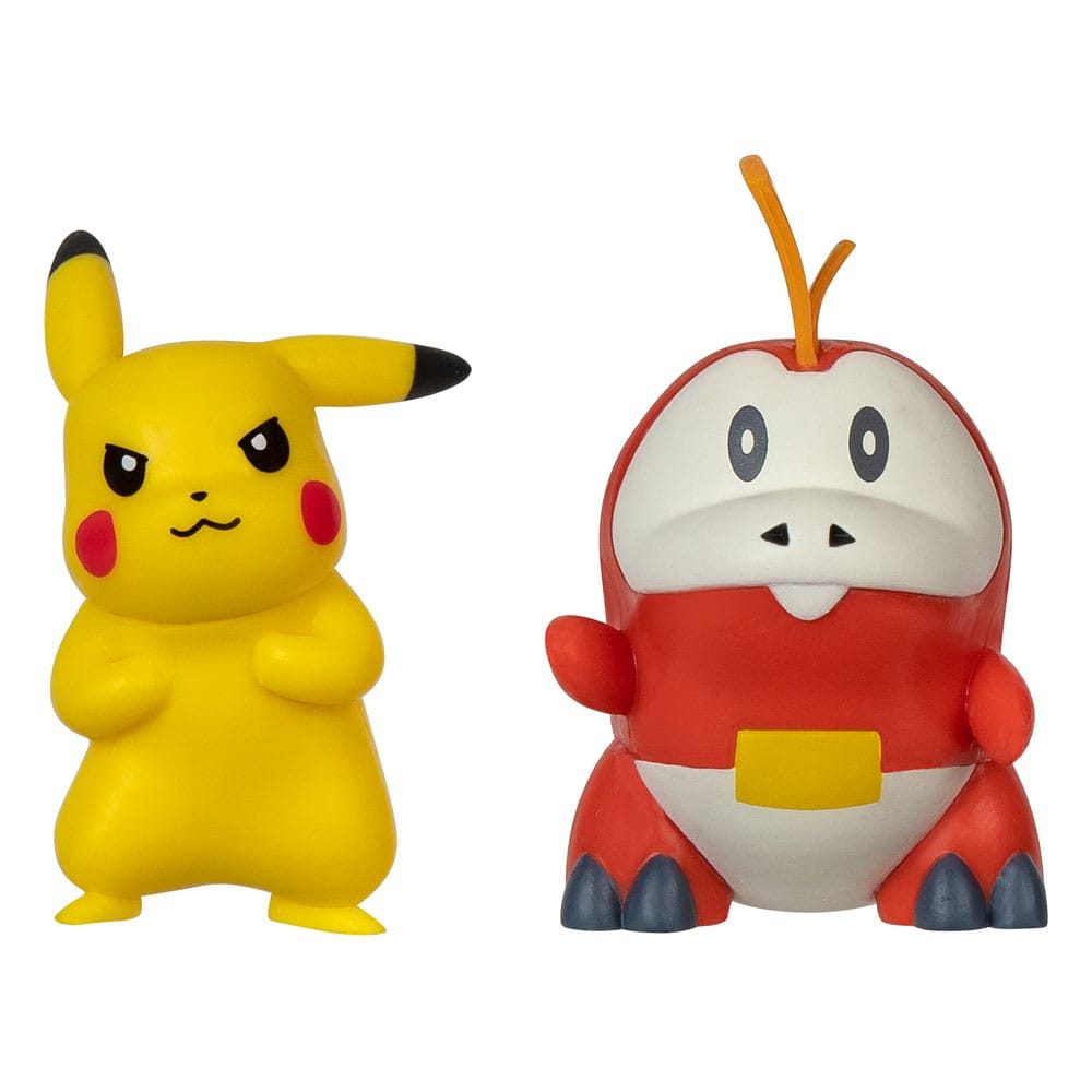 Pokémon Gen IX Pack de 2 Minifiguras Battle Figure Pack Pikachu & Fuecoco 5 cm - Collector4U