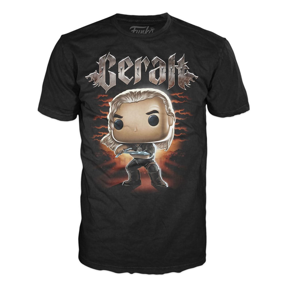 The Witcher Boxed Tee Camiseta Geralt Training talla L