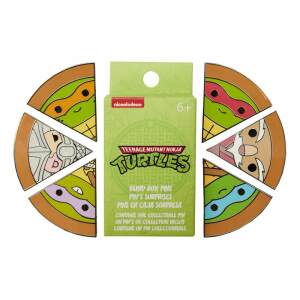 Tortugas Ninja Loungefly Chapas esmaltadas Blind Box Surtido Pizza Slices (12) - Collector4U