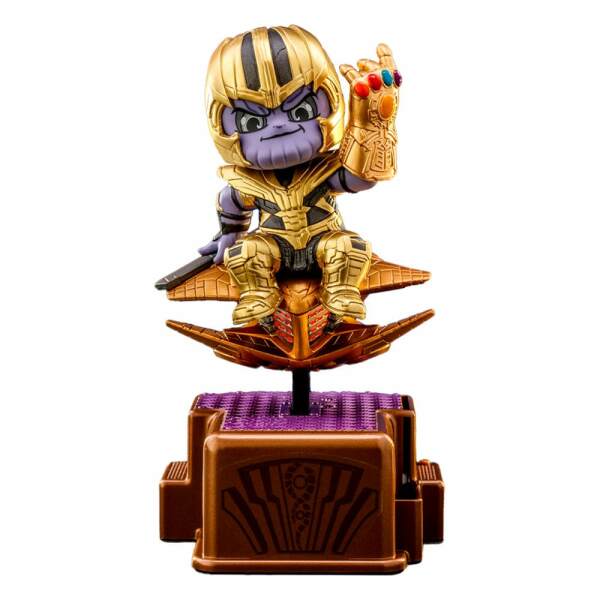 Vengadores: Infinity War Minifigura con luz y sonido CosRider Thanos 14 cm - Collector4U