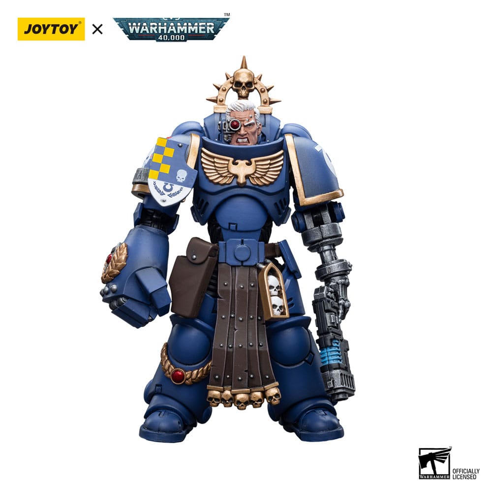 Warhammer 40k Figura 1/18 Ultramarines Lieutenant With Power Fist 12 Cm - Collector4U