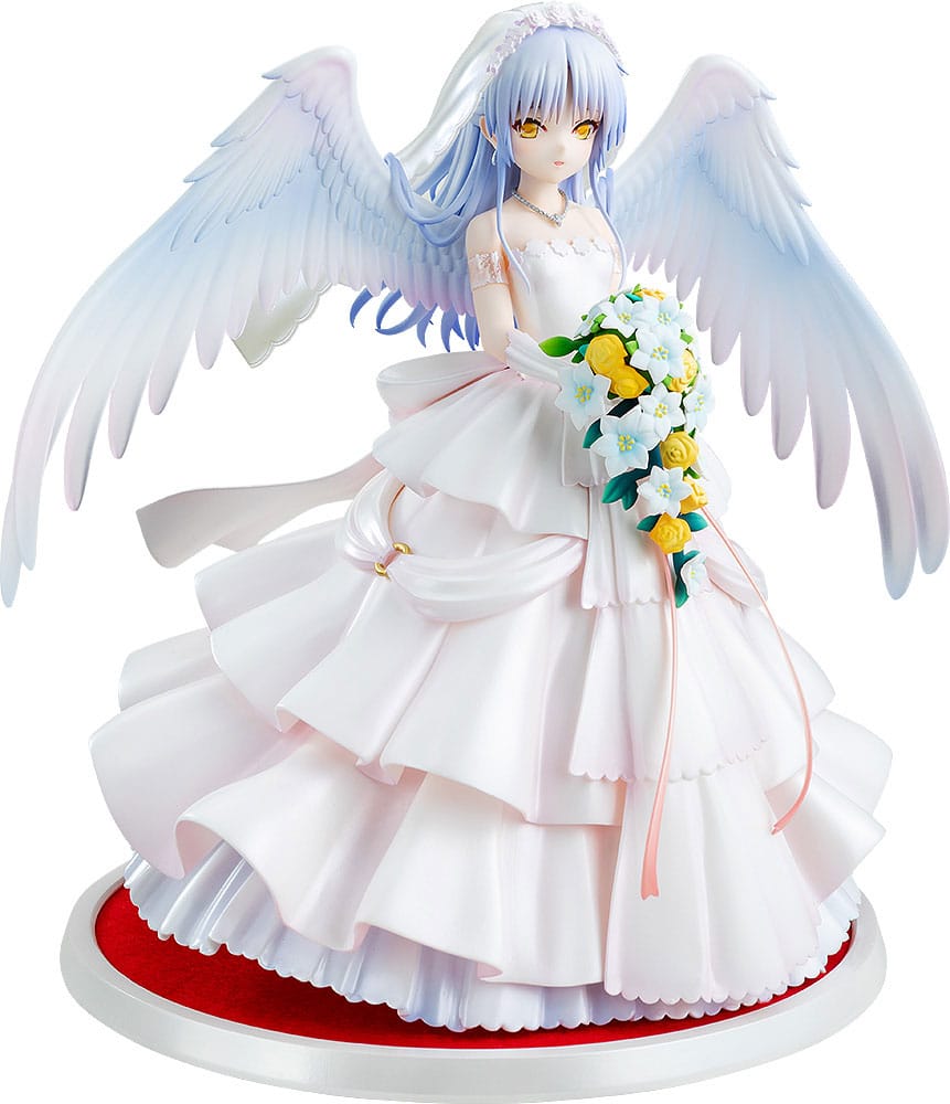 Angel Beats Estatua Pvc 1 7 Kanade Tachibana Wedding Ver 22 Cm