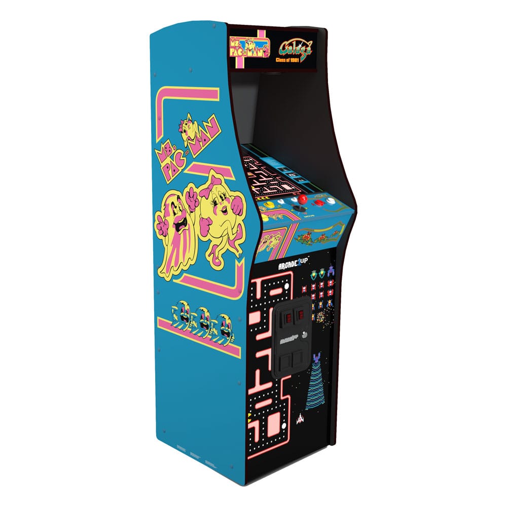 Arcade1Up Consola Arcade Game Class of ’81 Ms. Pac-Man / Galaga Deluxe 155 cm