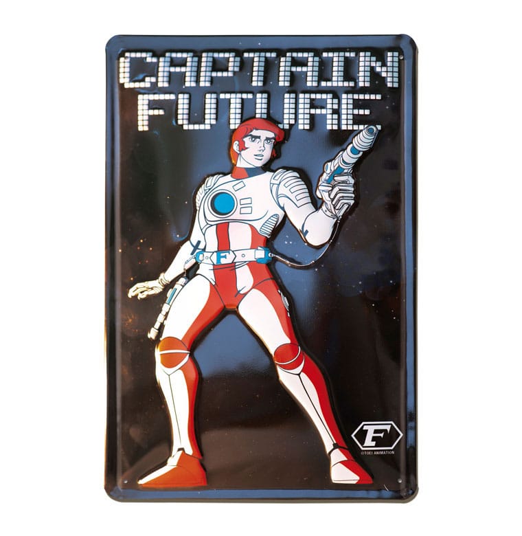 Captain Future Placa de Chapa 20 x 30 cm - Collector4U