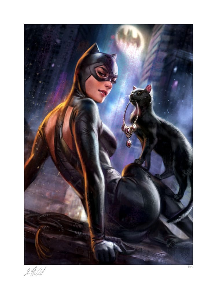 DC Comics Litografia Catwoman: Girl's Best Friend 41 x 61 cm - sin marco - Collector4U