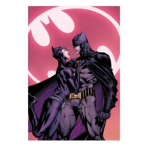 DC Comics Litografia The Bat and the Cat 46 x 61 cm - sin marco - Collector4U