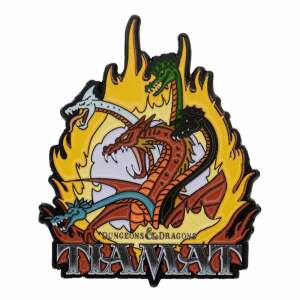 Dungeons Dragons The Cartoon Chapa 40th Anniversary Tiamat