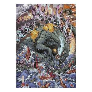 Godzilla Litografia Limited Edition 42 x 30 cm - Collector4U