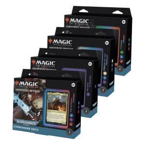 Magic the Gathering Universes Beyond: Warhammer 40,000 Mazos de Commander Caja (4) inglés - Collector4U