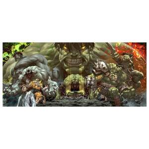 Marvel Litografia Hulk Legacy 71 x 33 cm - sin marco - Collector4U