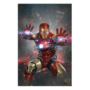 Marvel Litografia Invincible Iron Man 41 x 61 cm - sin marco - Collector4U