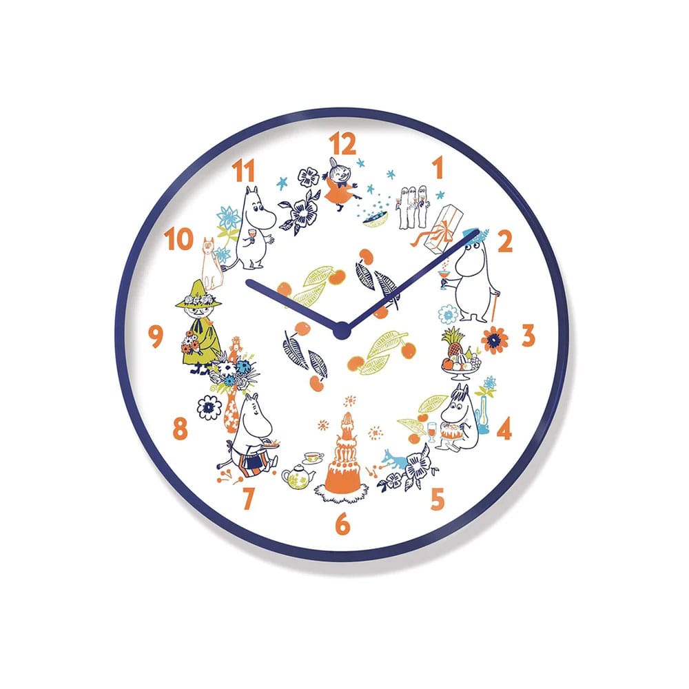 Moomin Reloj de Pared Characters