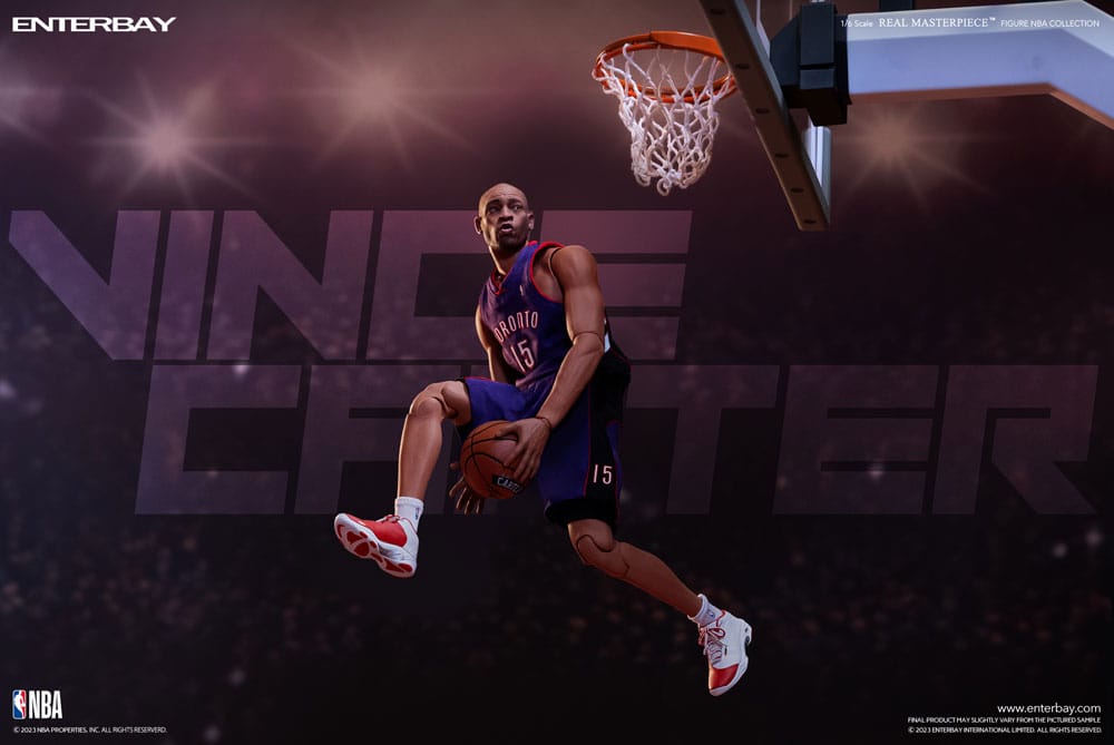 NBA Collection Figura Real Masterpiece 1/6 Vince Carter Special Edition 30 cm