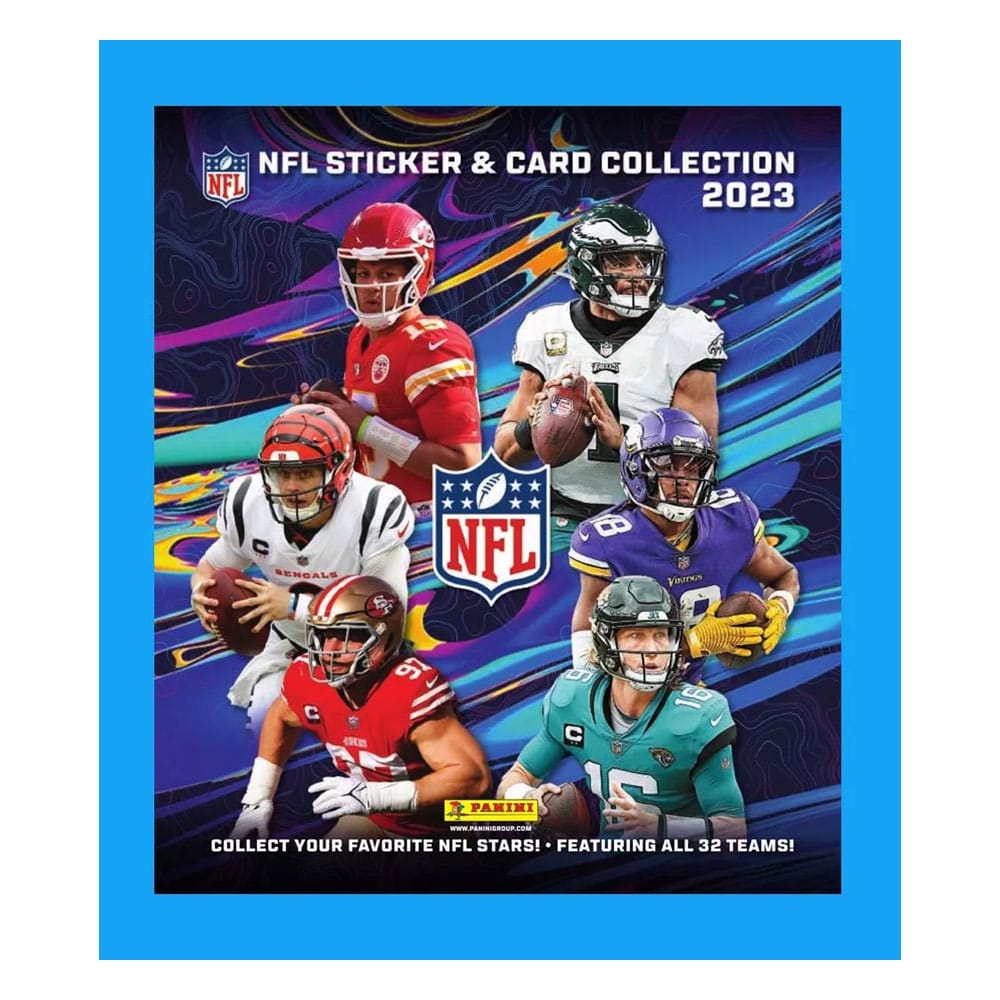 NFL Sticker & Card Collection 2023 Caja (50)