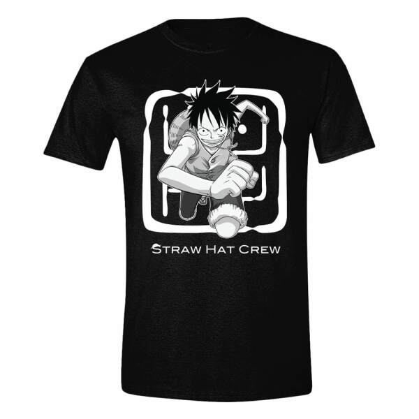 One Piece Camiseta Luffy Jumping talla L - Collector4U