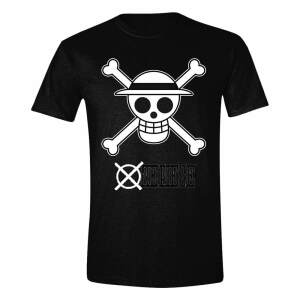 One Piece Camiseta Skull Black & White talla L - Collector4U