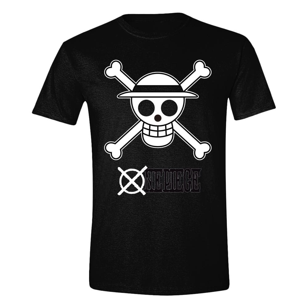 One Piece Camiseta Skull Black & White talla XL