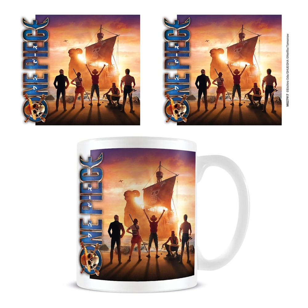 One Piece Live Action Taza Set Sail