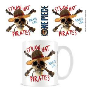 One Piece Live Action Taza Straw Hat Pirate Emblem - Collector4U