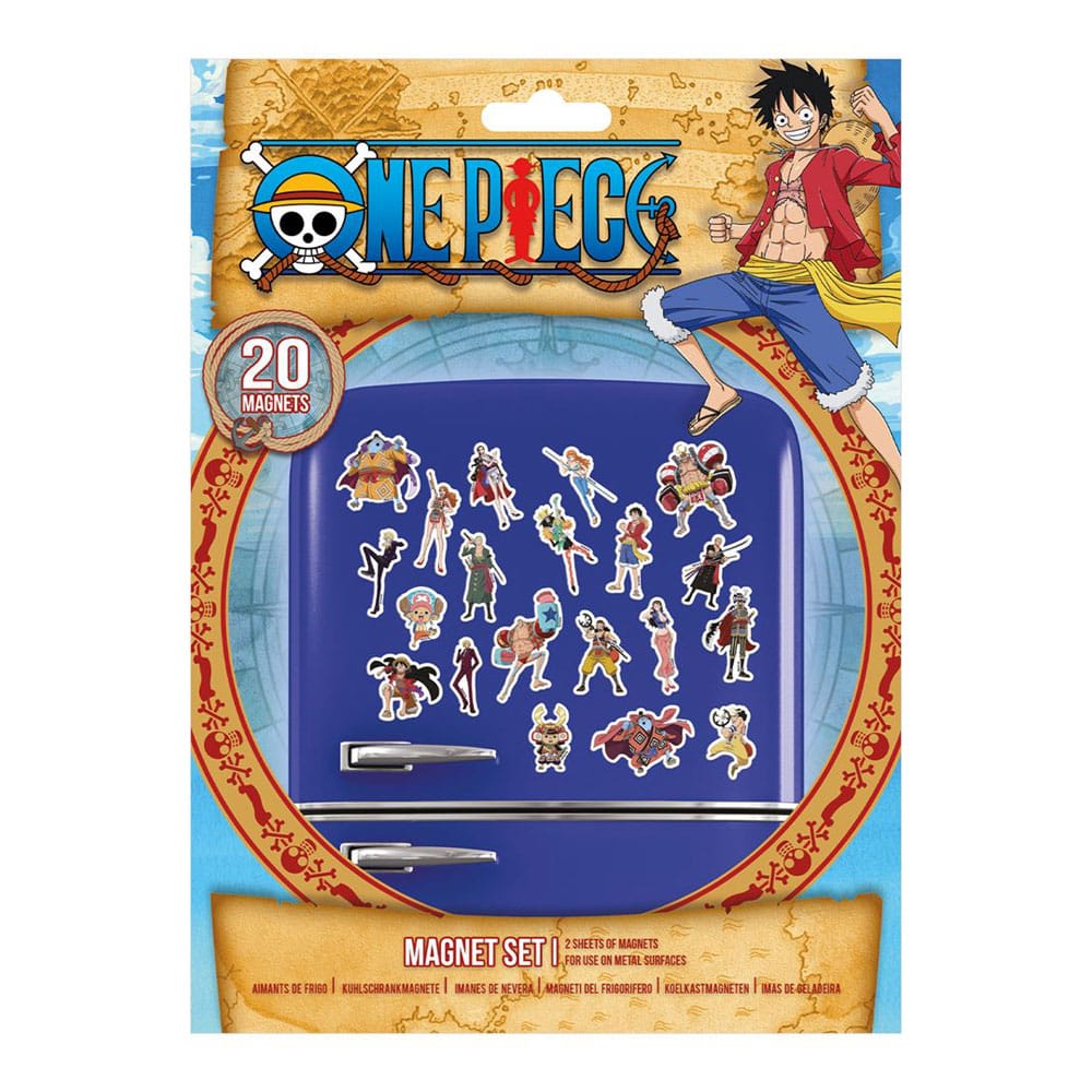 One Piece Set de Imanes The Great Pirate Era - Collector4U