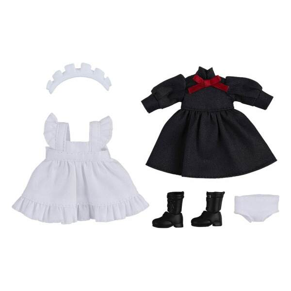 Original Character Accesorios para las Figuras Nendoroid Doll Outfit Set: Maid Outfit Long (Black) - Collector4U